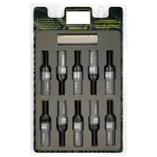 Kit de tornillos OMP OMPS09981202 28 mm Plata M12 x 1,50