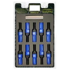 Kit de tornillos OMP OMPS09981407 28 mm Azul M14 x 1,50