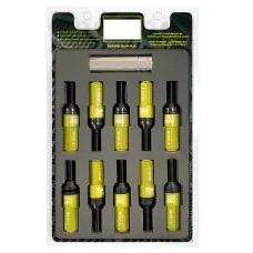 Kit de tornillos OMP OMPS09981209 28 mm Amarillo M12 x 1,50