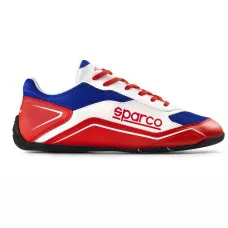 Botines Racing Sparco  S-POLE Rojo/Blanco