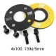 Set de Separadores OMP OMPS08120501 4x100 57,1 M12 x 1,5 5 mm