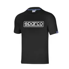 Camiseta de Manga Corta Hombre Sparco FRAME Negro