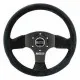 Racing Steering Wheel Sparco 300 Black