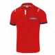Polo de Manga Corta Hombre Sparco Martini Racing Rojo
