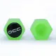 Juego de Tapones OCC Motorsport OCCLEV002 4 Unidades Fluorescente Verde