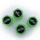 Juego de Tapones OCC Motorsport OCCLEV002 4 Unidades Fluorescente Verde