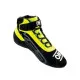 Racing Ankle Boots OMP KS-3 Black/Yellow 41