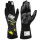 Guantes de Karting OMP MY2025 Amarillo Negro FIA 8856-2018