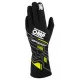 Guantes de Karting OMP MY2025 Amarillo Negro FIA 8856-2018