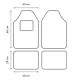 Car Floor Mat Set MOMO MOMLCM4ITBK