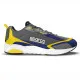 Botines Racing Sparco S-LANE Amarillo Azul oscuro