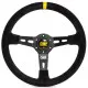Racing Steering Wheel OMP OMPOD/2055/N Ø 35 cm Black Black/Yellow