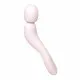 Vibrador Dame Com Wand Massager Quartz Blanco Rosa