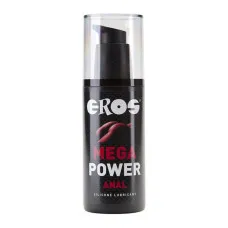 Lubricante a Base de Silicona Eros Mega Power Anal (125 ml)
