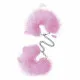 Cuffs S Pleasures Feather Pink