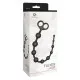 Anal Beads S Pleasures Flexer Black Silicone