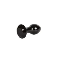 Anal plug S Pleasures Black (7 cm)