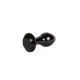 Anal plug S Pleasures Black (7 cm)