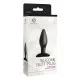 Anal plug S Pleasures Black (Ø 3 cm)