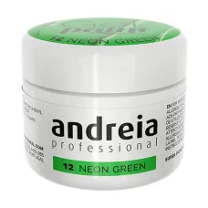 Gel nail polish Andreia Gel Paint 4 ml Green Neon