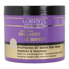 Mascarilla Capilar Lorenti Collagen & Biotin 500 ml