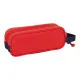 Estuche Escolar RFEF Rojo Azul (21 x 8 x 6 cm)