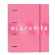 Ring binder BlackFit8 Glow up A4 Pink (27 x 32 x 3.5 cm)
