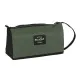Estuche Escolar con Accesorios BlackFit8 Gradient Negro Verde militar (32 Piezas)