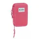 Plumier Doble BlackFit8 M854 Rosa 28 piezas 12.5 x 19.5 x 4 cm