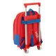 School Rucksack with Wheels 705 Real Sporting de Gijón (27 x 10 x 67 cm)