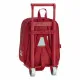 Mochila Escolar con Ruedas 805 Real Sporting de Gijón 611972280 Rojo
