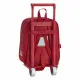 Mochila Escolar con Ruedas 805 Real Sporting de Gijón 611972280 Rojo