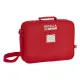 Cartera Escolar Real Sporting de Gijón Rojo (38 x 28 x 6 cm)