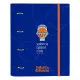 Ring binder Valencia Basket M666 Blue Orange (27 x 32 x 3.5 cm)