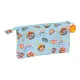Estuche Escolar The Paw Patrol Sunshine Azul (22 x 12 x 3 cm)
