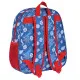 Mochila Escolar 3D Spider-Man Rojo Azul marino 27 x 33 x 10 cm