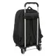 Mochila Escolar con Ruedas F.C. Barcelona Black Negro 32 x 44 x 16 cm