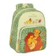 Mochila Escolar Mufasa Verde Beige 27 x 33 x 10 cm