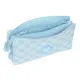 Triple Carry-all Glow Lab Cisnes Light Blue 22 x 12 x 3 cm