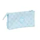Triple Carry-all Glow Lab Cisnes Light Blue 22 x 12 x 3 cm