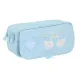 Triple Carry-all Glow Lab Cisnes Light Blue 21,5 x 10 x 8 cm