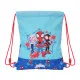 Bolsa Mochila con Cuerdas Spidey Azul 26 x 34 x 1 cm