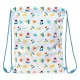 Backpack with Strings Baby Shark Surfing Blue White 26 x 34 x 1 cm