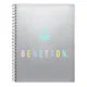 Notebook Benetton Silver Silver A4 120 Sheets