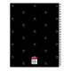 Notebook Safta California Black A4 120 Sheets
