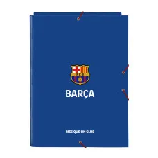 Carpeta F.C. Barcelona Azul Granate A4