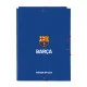 Carpeta F.C. Barcelona Azul Granate A4
