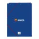 Carpeta F.C. Barcelona Azul Granate A4