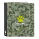 Ring binder Kelme Travel Black Green A4 27 x 33 x 6 cm