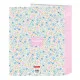 Ring binder BlackFit8 Blossom Multicolour A4 27 x 33 x 6 cm